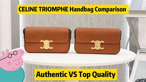 celine triomphe bag size comparison
